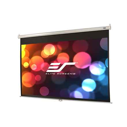 Écrans Elite | Série Manuel | M100XWH | Diagonale 100" | 16:9 | Largeur d'affichage (L) 221 cm | Blanc