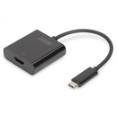 Digitus | USB Type-C to HDMI Adapter | DA-70852 | Black | USB Type-C | 0.15 m-1