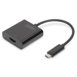 Digitus | USB Type-C to HDMI Adapter | DA-70852 | Black | USB Type-C | 0.15 m