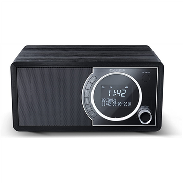 Sharp DR-450(BK) Digital Radio, FM/DAB/DAB+, Bluetooth 4.2, Alarm function, Midnight Black | Sharp | Digital Radio | DR-450(BK) | Bluetooth | Midnight Black