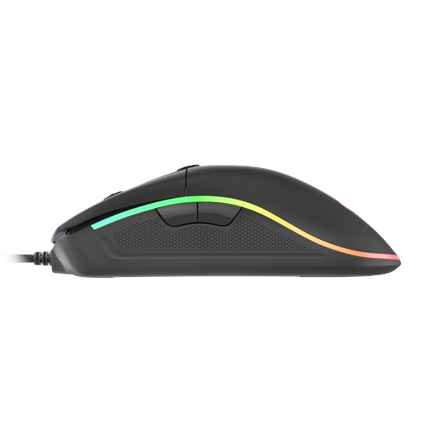 Souris de jeu Genesis Krypton 510 8 000 DPI avec rétroéclairage RVB, noire