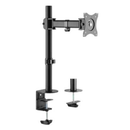 Logilink | Support de bureau pour écran BP0020, 13"-27", bras 274 mm | Poids maximal (capacité) 8 kg | Noir