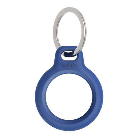 Belkin | Support sécurisé avec porte-clés pour AirTag | Bleu