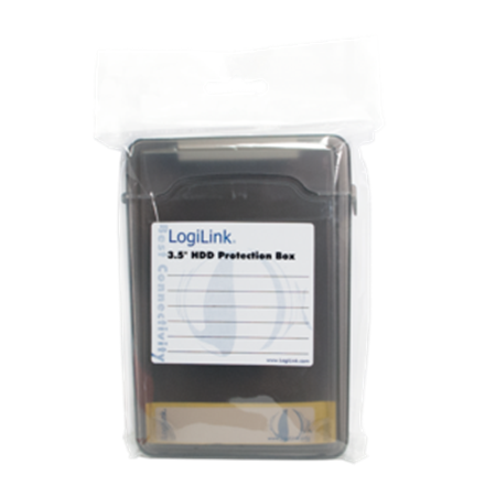Pudełko ochronne do HDD 3.5 cala Czarne