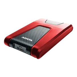 Disque dur externe ADATA DashDrive Durable HD650 1000 Go Rouge