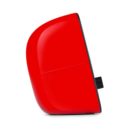 BOXE EDIFIER 2.0, RMS : 4 W (2 x 2 W), port bass reflex, alimentation USB, rouge, « R12U-RD » (timbre vert 0,8 lei)