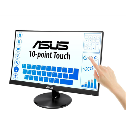 Asus | VT229H | 21.5 " | IPS | 16:9 | 60 Hz | 5 ms | 1920 x 1080 pixels | 250 cd/m² | HDMI ports quantity 1