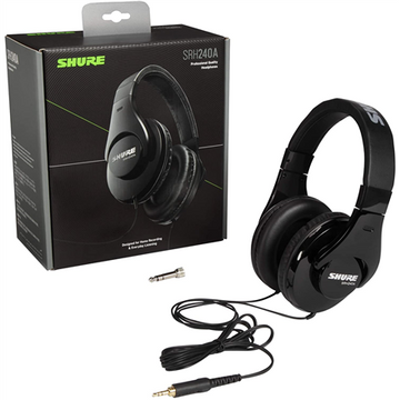 Shure SRH240A-EFS Headphones Wired Black - 0