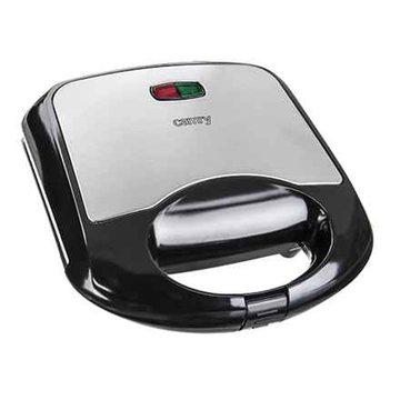 Camry | Appareil à croque-monsieur | CR 3018 | 850 W | Nombre de plaques : 1 | Nombre de pâtisseries : 2 | Revêtement céramique | Noir