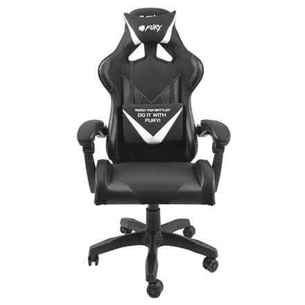 FURY Avenger L Chaise de jeu universelle Siège rembourré Noir