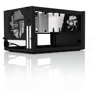 Fractal Design | NODE 304 | 2 - USB 3.0 (Internal 3.0 to 2.0 adapter included)1 - 3.5mm audio in (microphone)1 - 3.5mm audio out (headphone)Power button with LEDHDD LED | Black | Power supply included No - 0