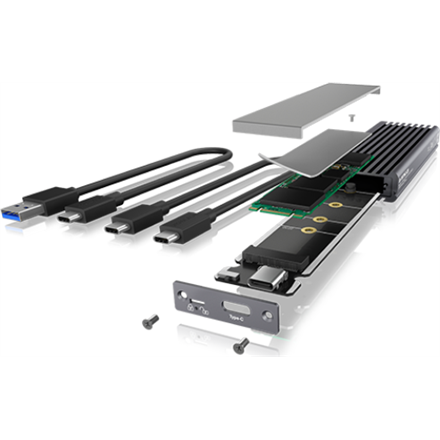 IB-1817MC-C31 TypeC USB 3.1 (Gen 2) na PCI NVMe & SATA M.2 2230/2242/2260/2280 SSD