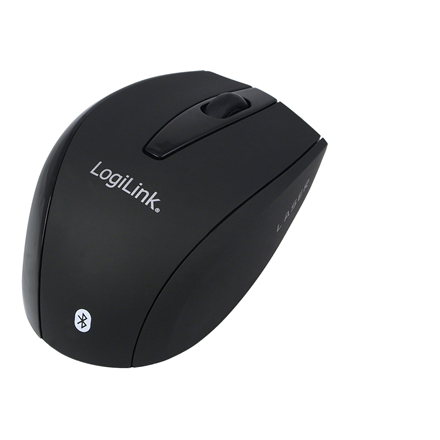 Logilink | Maus Laser Bluetooth mit 5 Tasten | Bluetooth Laser Mouse; | wireless | Black
