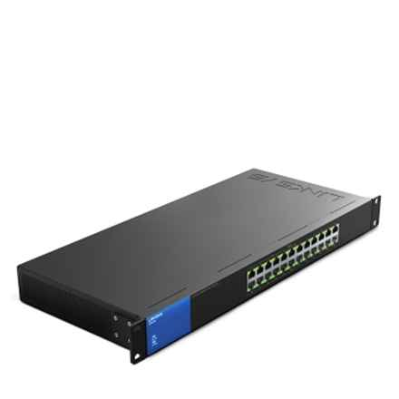Linksys | LGS124P-EU | Commutateur non géré | 24 ports | 1 Gbit/s | PoE 120 W