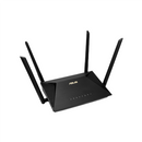 Wireless AX1800 Dual Band Gigabit Router | RT-AX53U | 1201+600 Mbit/s | Ethernet LAN (RJ-45) ports 4 | Mesh Support No | MU-MiMO Yes | No mobile broadband | Antenna type External antenna x 4 | 36 month(s)-3