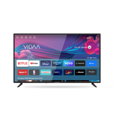 Allview 40iPlay6000-F/1 40" (101 cm) Full HD Smart LED TV | Allview | 40iPlay6000-F/1 | 40" (101 cm) | Smart TV | VIDAA | FHD | Black