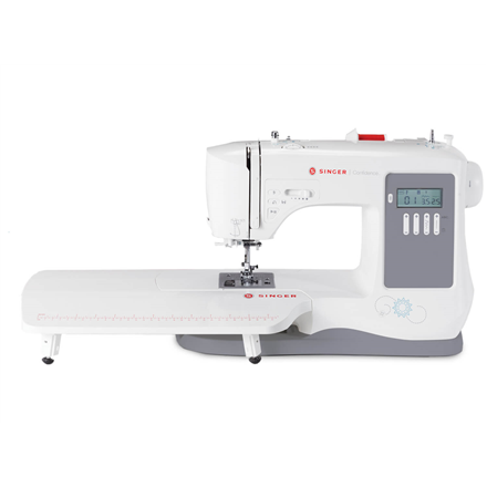 Singer 7640 sewing machine, electric current, white