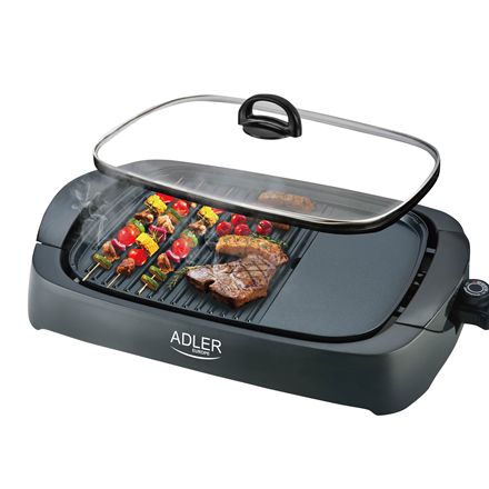 Adler | Barbecue électrique | AD 6610 | Table | 3000 W | Noir