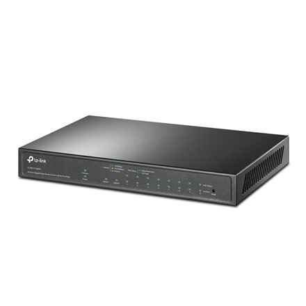 TP-LINK | Switch intelligent Gigabit 10 ports avec PoE+ 8 ports | TL-SG1210MPE | Gestion Web | Bureau | Alimentation externe | 60 mois