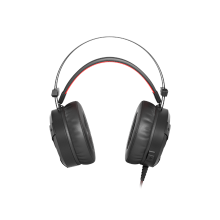 Natec Genesis Neon 360 Gaming Headphones With Microphone / LED / Vibration / Black-Red