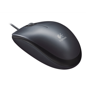 Logitech myš M90/ Drátová/ Optická/ 1000dpi/ USB/ černá