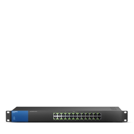 Linksys | LGS124P-EU | Commutateur non géré | 24 ports | 1 Gbit/s | PoE 120 W