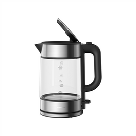 Xiaomi | Electric Glass Kettle EU | Electric | 2200 W | 1.7 L | Glass | 360° rotational base | Black/Stainless Steel
