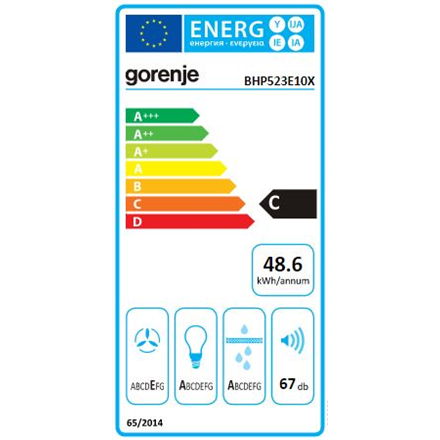 Okap teleskopowy BHP523E10X