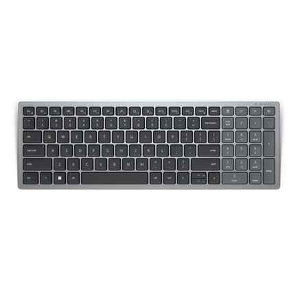 Dell | Clavier | KB740 | Clavier | Sans fil | États-Unis | Gris Titane | 2,4 GHz, Bluetooth 5.0 | 506 g