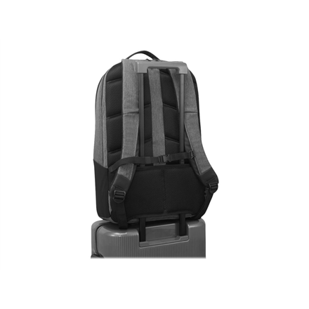 Lenovo  sac à dos business casual 17 pouces tissu déperlant  essentiel  convient aux ordinateurs jusqu'à 17 pouces  sac à dos  gris anthracite  imperméable
