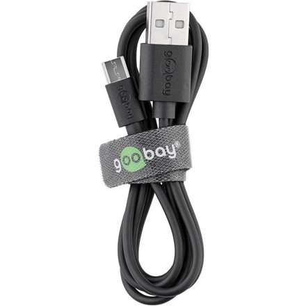 Goobay | Micro USB charging and sync cable | 46800 | USB-A to micro-USB USB 2.0 male (type A) | USB 2.0 micro male (type B)