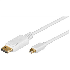 Goobay | Mini DisplayPort adapter cable 1.2 | 52858 | Mini DisplayPort plug | DisplayPort plug | 1 m | Gold-Plated connectors