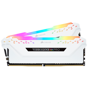 Corsair 16GB (2 x 8 GB) DDR4 3200MHz CL16 Vengeance RGB PRO White