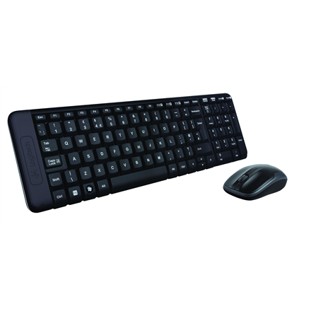 LOGITECH MK220 Wireless Combo - BLACK - RUS