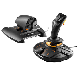Thrustmaster T-16000M FCS Hotas Black, Orange USB Joystick Analogue / Digital PC
