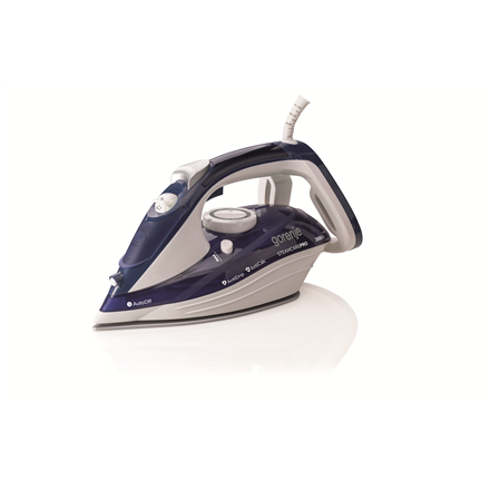 Gorenje | Steam Iron | SIH2600BLC | Power 2600 W | Water tank capacity 350 ml | Continuous steam 30 g/min | Blue/White | Steam boost performance 95 g/min