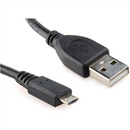 Kabelis Gembird USB Male - MicroUSB Male 1m Black