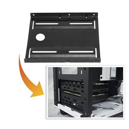 Goobay | 2.5" hard disk installation frame to 3.5"