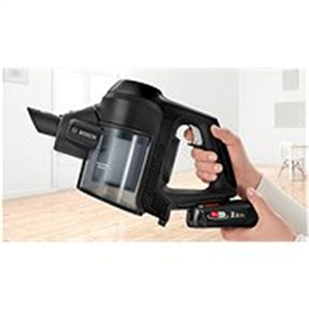 Bosch Serie 6 BBS611BSC Aspirateur balai/balai électrique 2 en 1 Batterie Sec Sans sac Noir 2,5 Ah