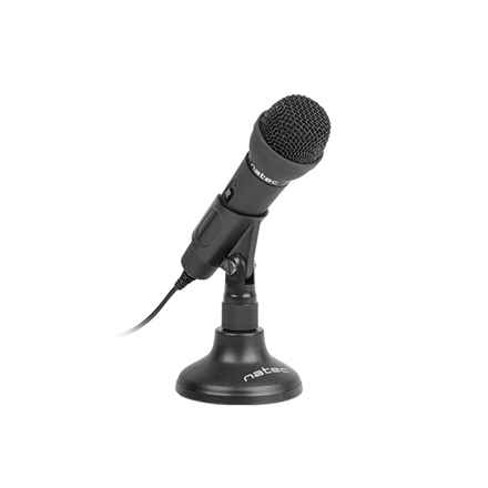 Natec | Microphone | NMI-0776 Adder | Black | Wired