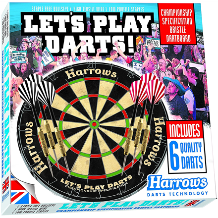 Dartboard HARROWS LET'S PLAY DARTS