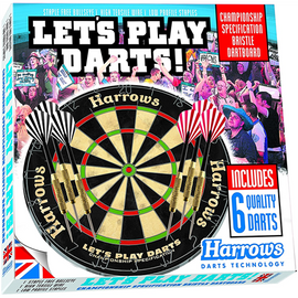 Dartboard HARROWS LET'S PLAY DARTS