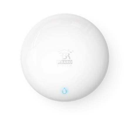 Capteur de température/humidité fibaro fgfs-101-zw5 capteur de température et d'humidité intérieur/extérieur autonome sans fil