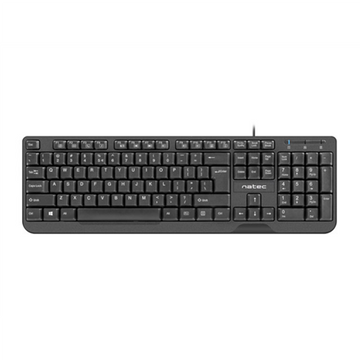 Klawiatura Trout Slim 1.8m czarna USB