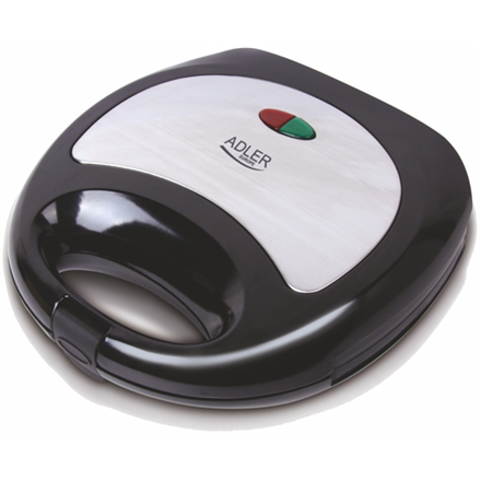 Adler | Sandwich maker | AD 3015 | 750 W | Number of plates 1 | Number of pastry 2 | Black