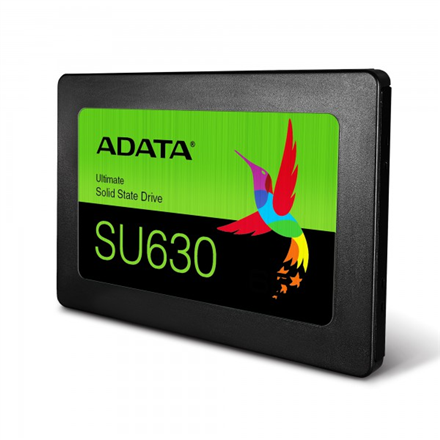 ADATA | Ultimate SU630 3D NAND SSD | 960 GB | SSD form factor 2.5” | Solid-state drive interface SATA | Read speed 520 MB/s | Write speed 450 MB/s