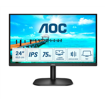 Écran LED AOC B2 24B2XD 60,5 cm (23,8") 1920 x 1080 pixels Full HD Noir
