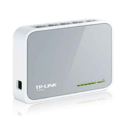 TP-Link TL-SF1005D Fast Ethernet géré (10/100) Blanc