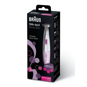 Braun | Shaver | SilkFinish FG1100 | Number of power levels 1 | AAA | Pink - 0