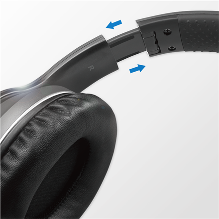 Casque logilink sans fil standard utilisation multimédia mp3 smartphone audio uniquement sans microphone connexion via bluetooth 5.0 noir "bt0053" tampon vert 08 lei
